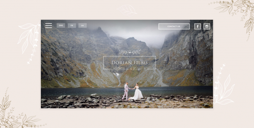 Dorian Films - Wedding video Website