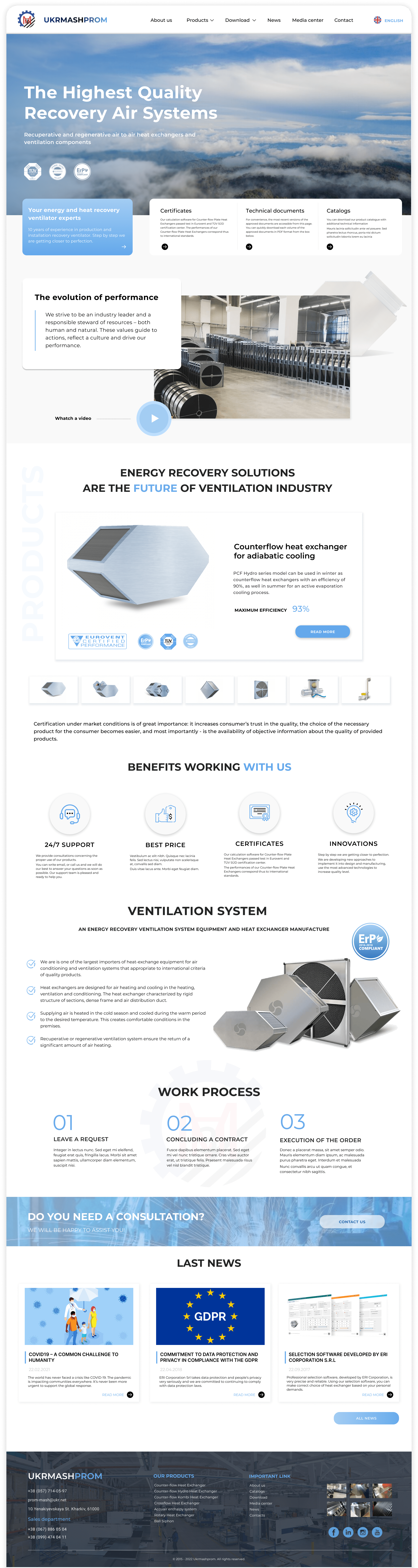ENTERPRISE WEBSITES - Air-to-Air Heat Recovery Systems
